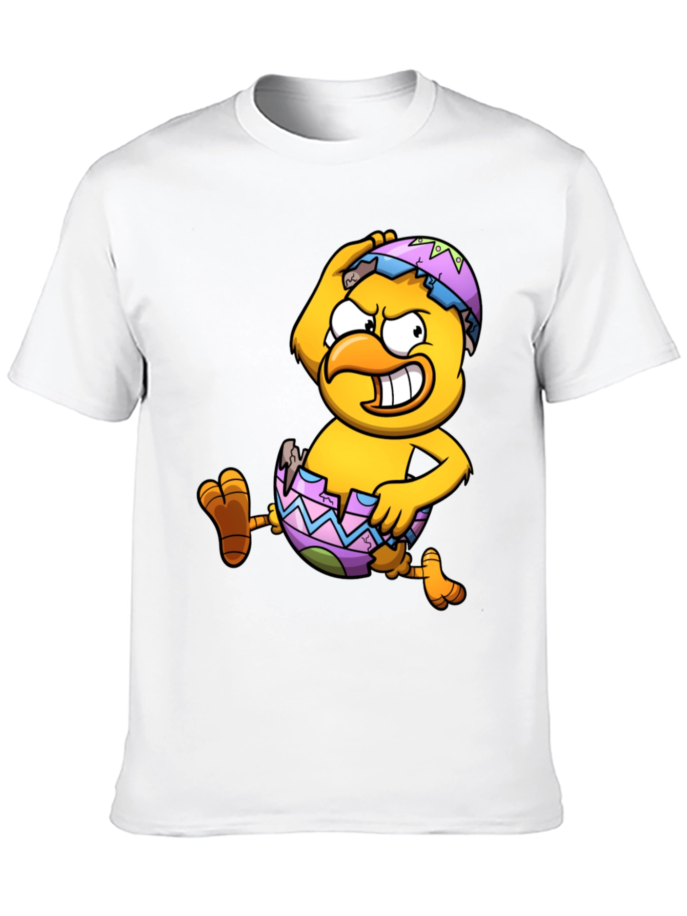 Funny Chick Cracking Egg T-Shirt