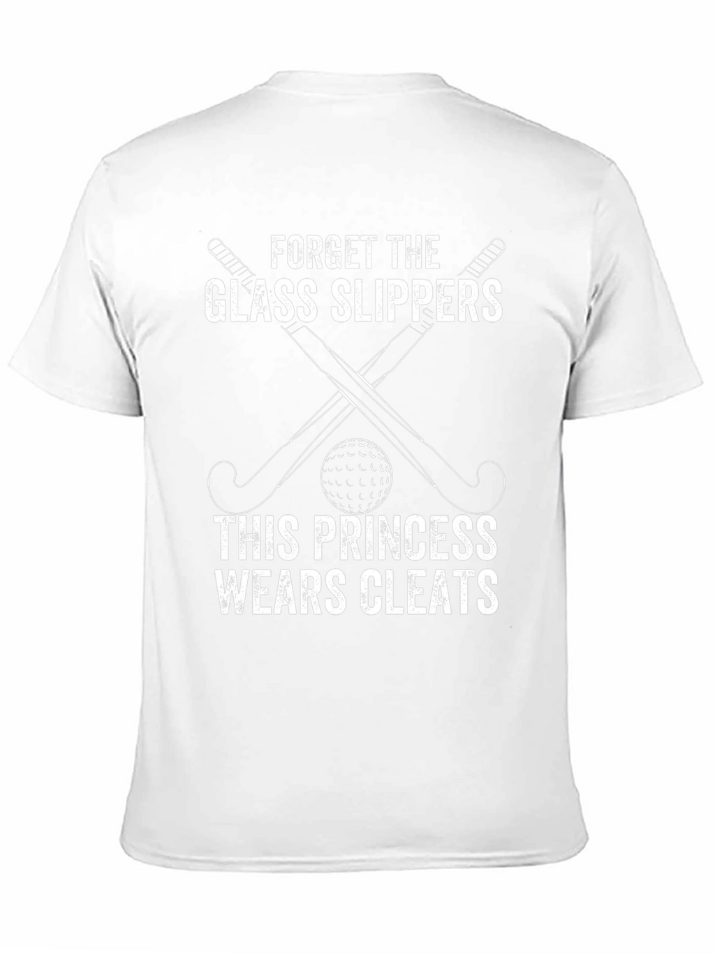 Princess Wears Cleats Black T-Shirt