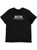 Boston City Collection Black T-Shirt