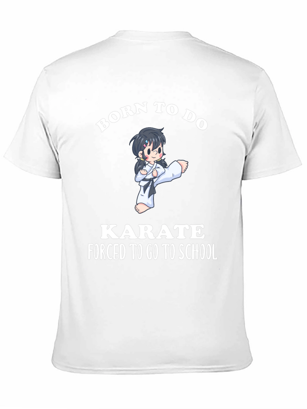 Born To Do Karate Graphic T-Shirt