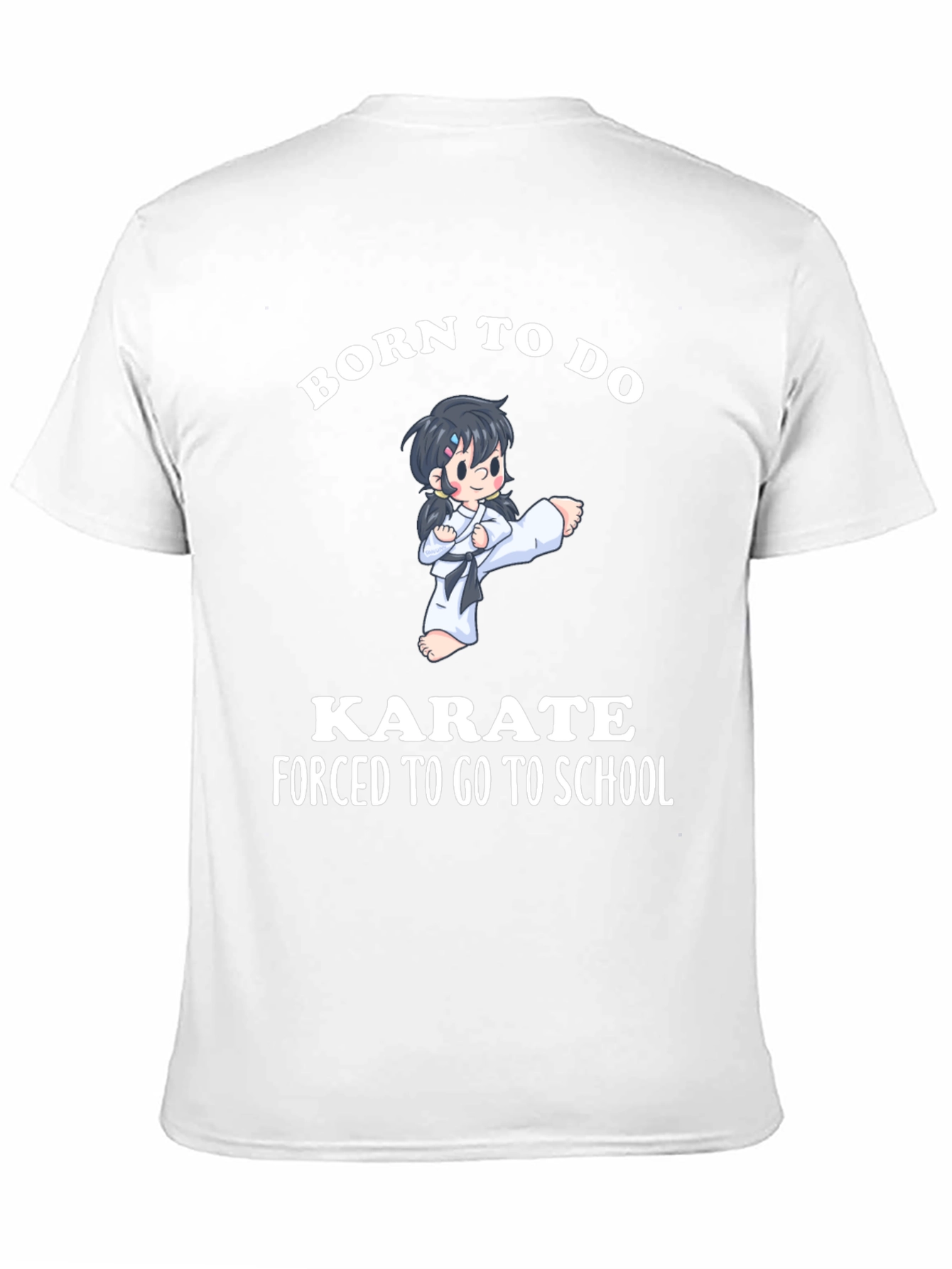 Born To Do Karate Graphic T-Shirt