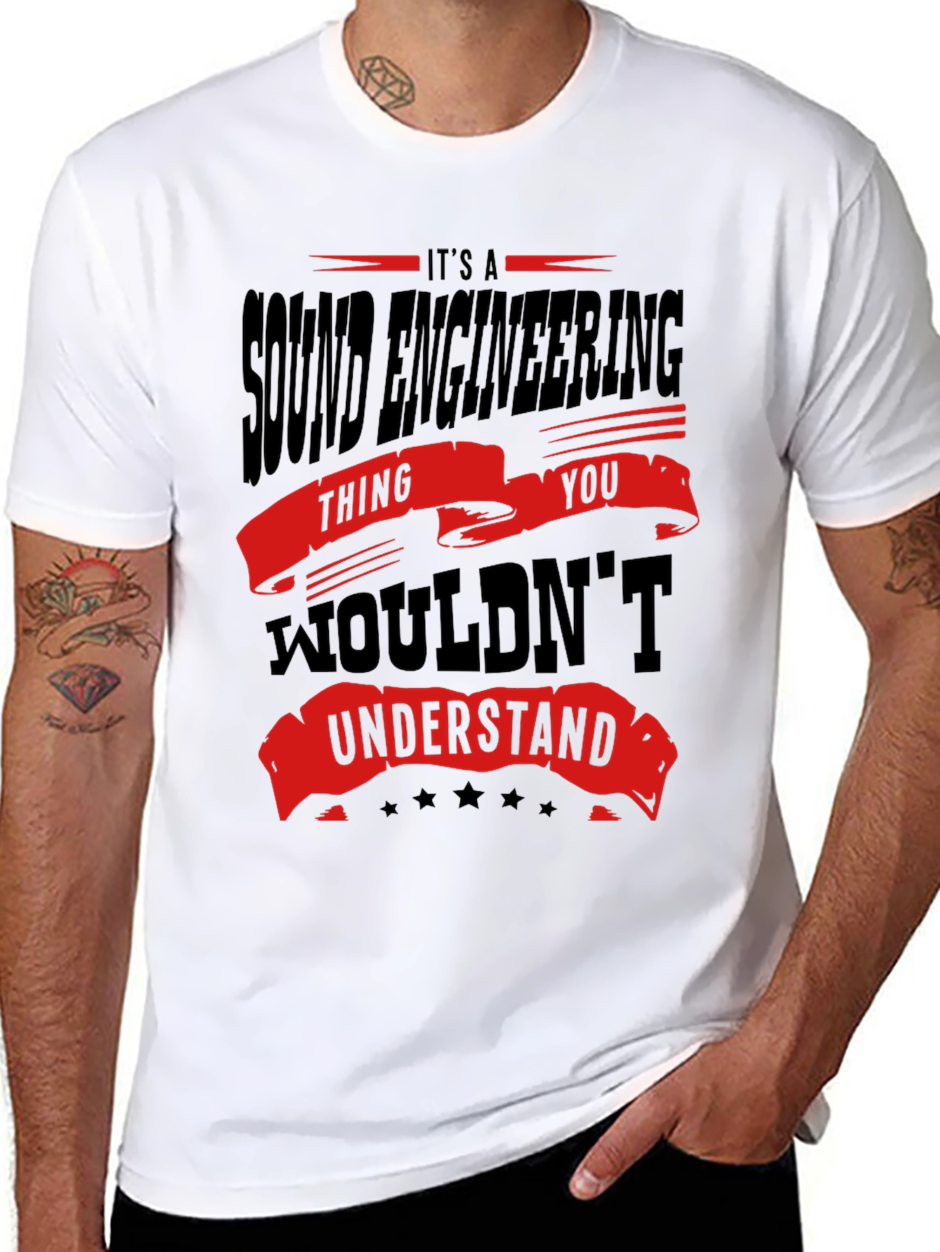 Sound Engineering T-Shirt - You Wouldnt Understand Funny Tee