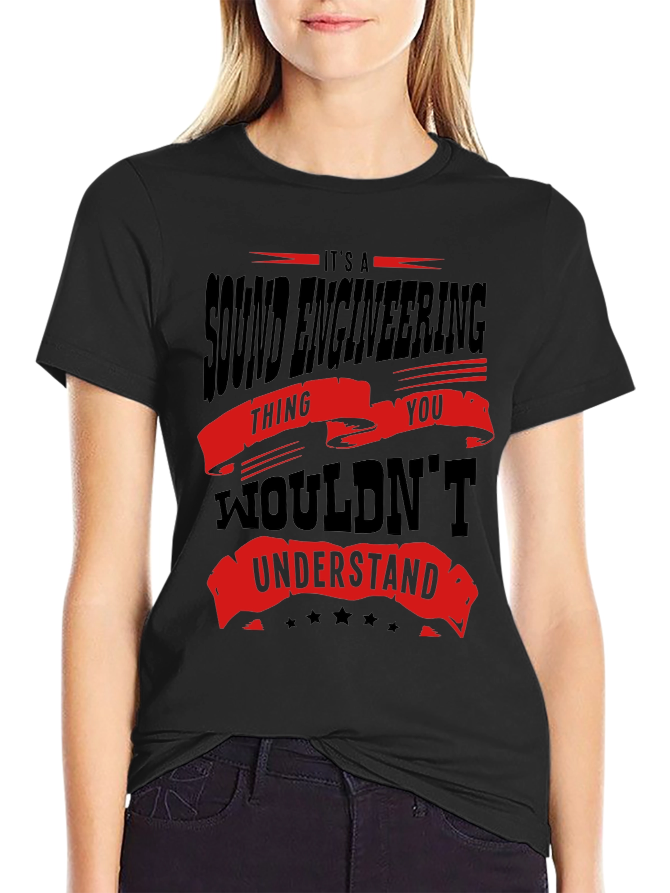 Sound Engineering T-Shirt - You Wouldnt Understand Funny Tee