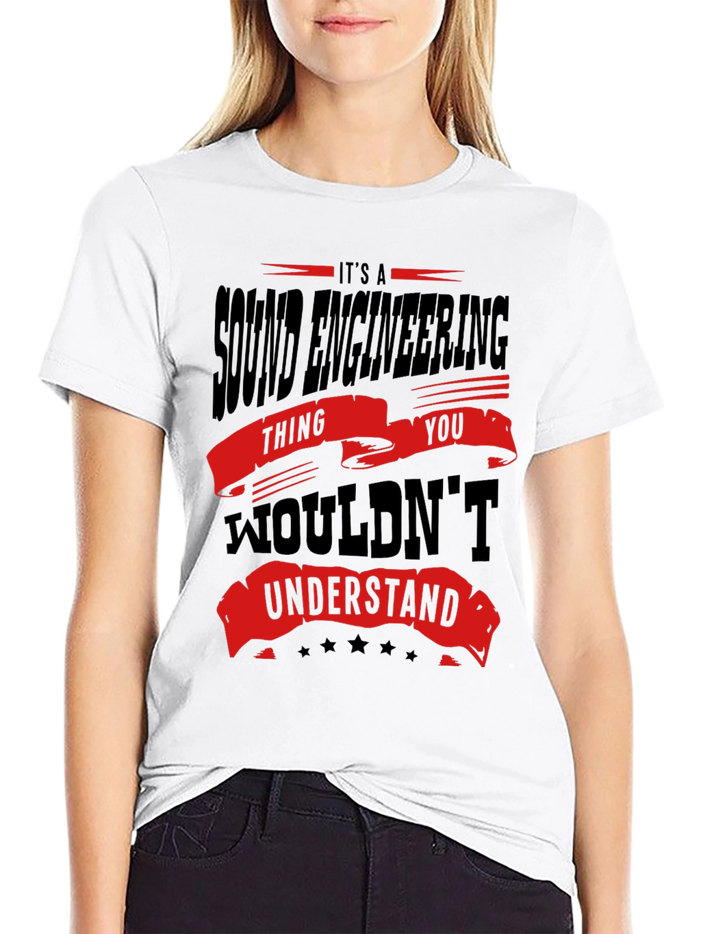 Sound Engineering T-Shirt - You Wouldnt Understand Funny Tee
