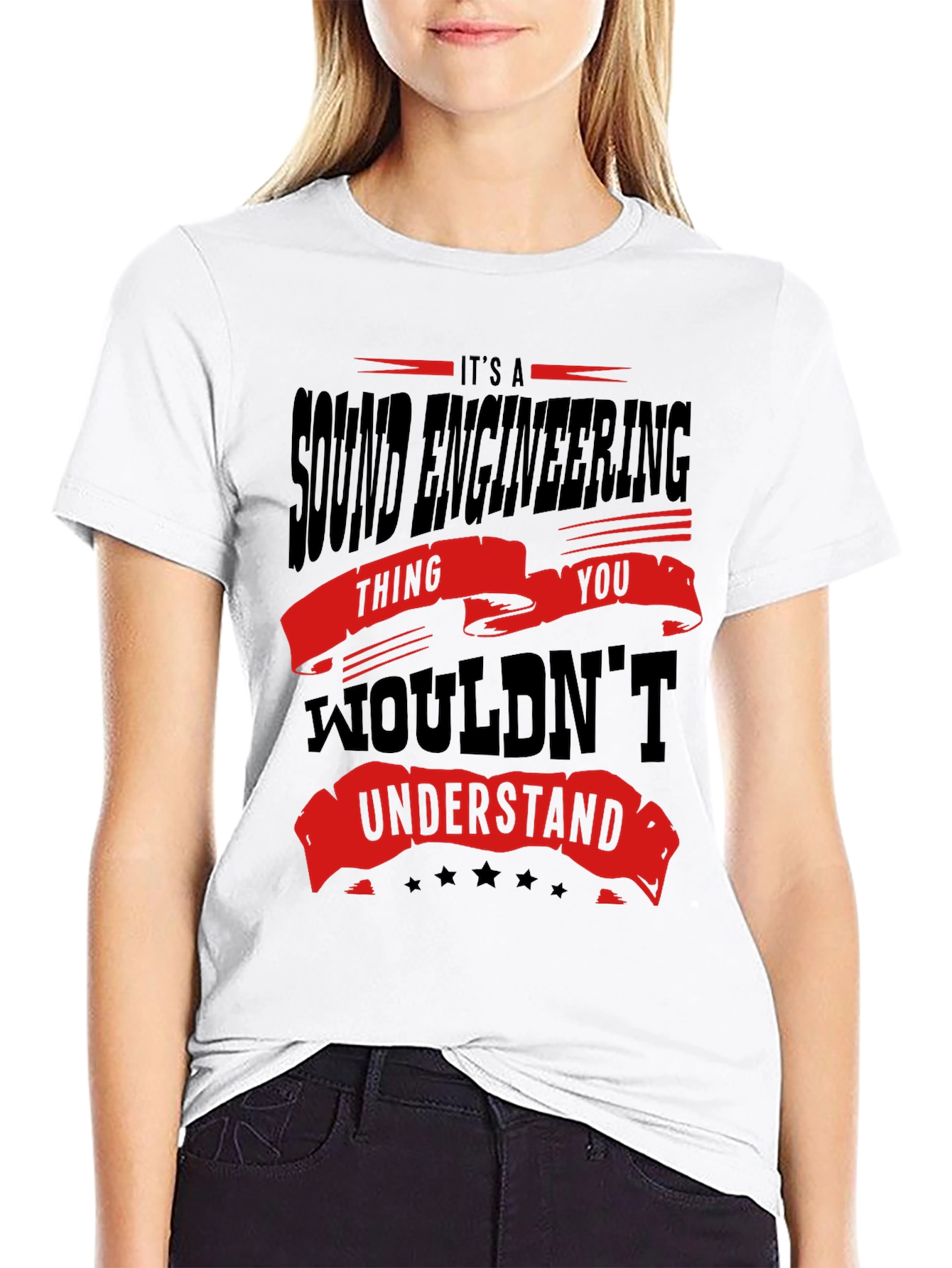 Sound Engineering T-Shirt - You Wouldnt Understand Funny Tee