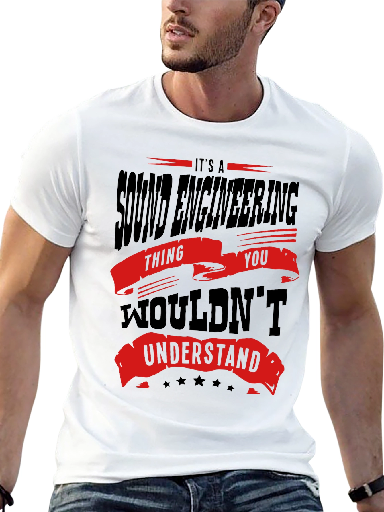 Sound Engineering T-Shirt - You Wouldnt Understand Funny Tee