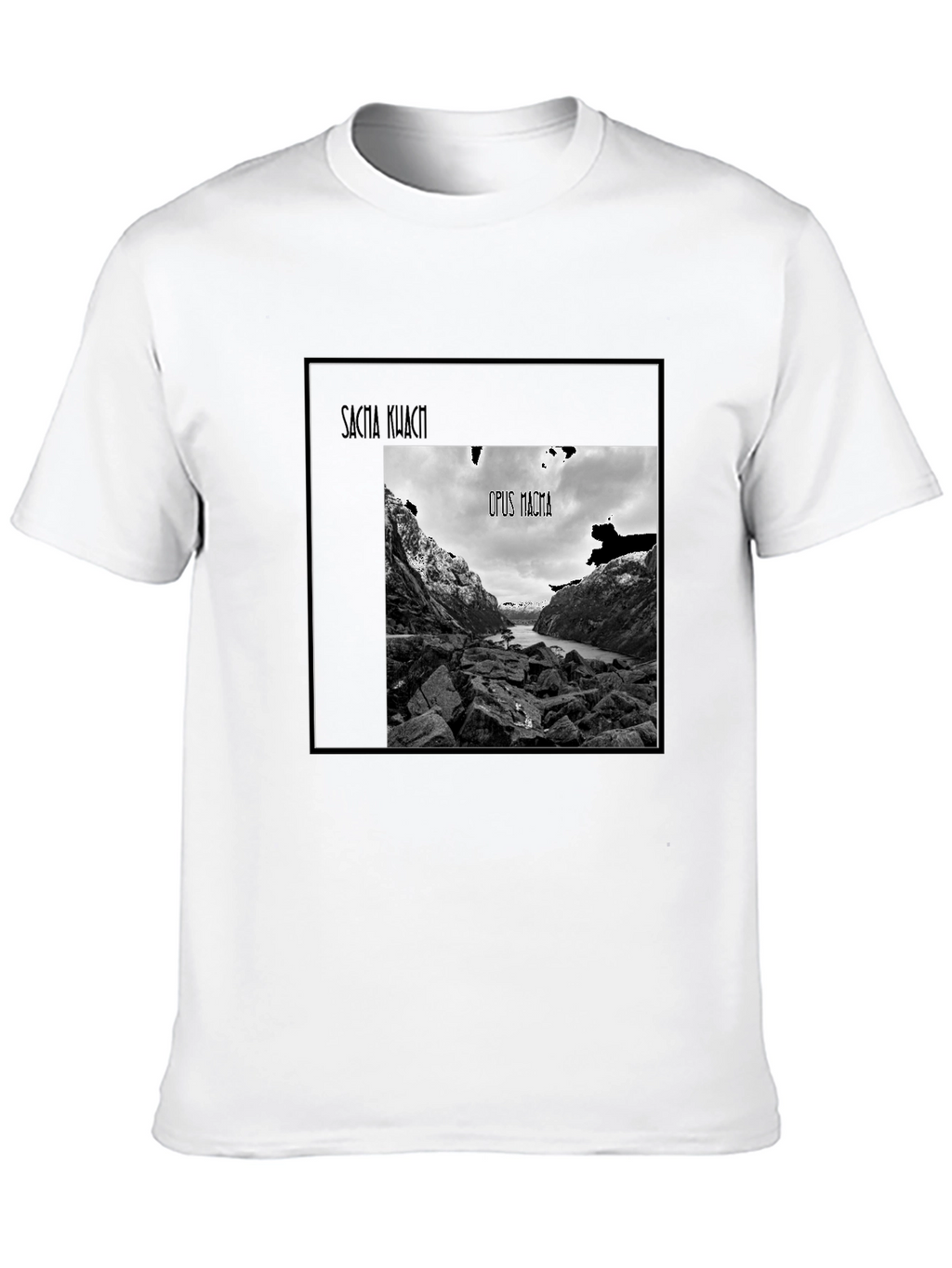 Sacra Kuacti Opus Macra Black T-Shirt
