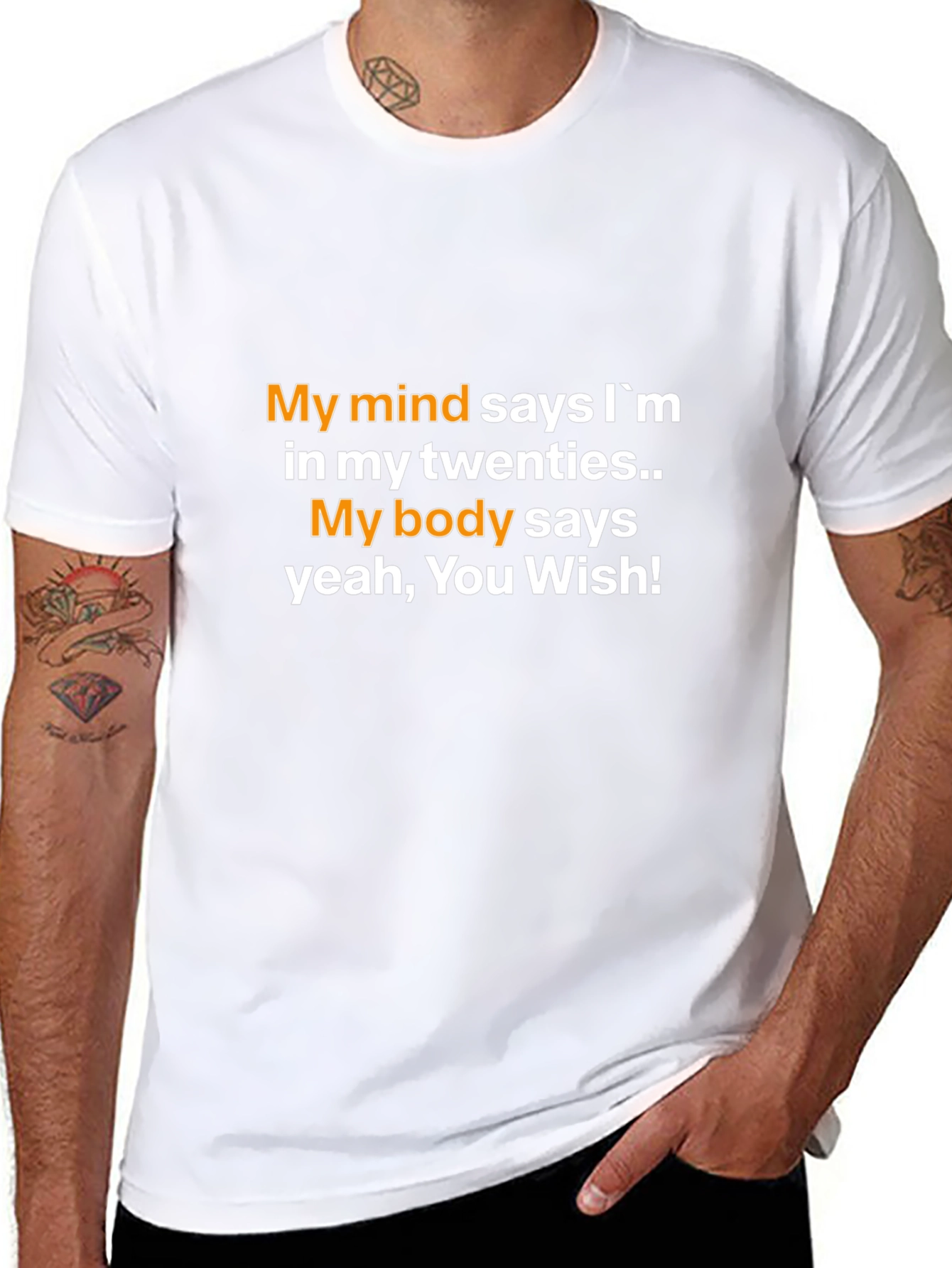 Funny My Mind Says Im 20s Graphic Tee