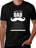 I Miss You Dad T-Shirt - Memorial Gift