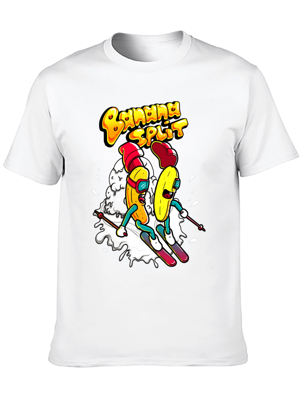 Banana Split Ski T-Shirt