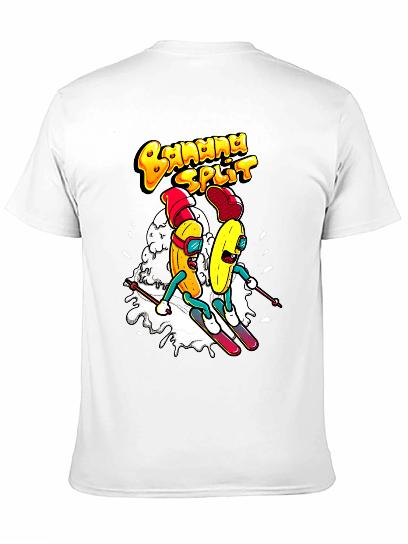Banana Split Ski T-Shirt