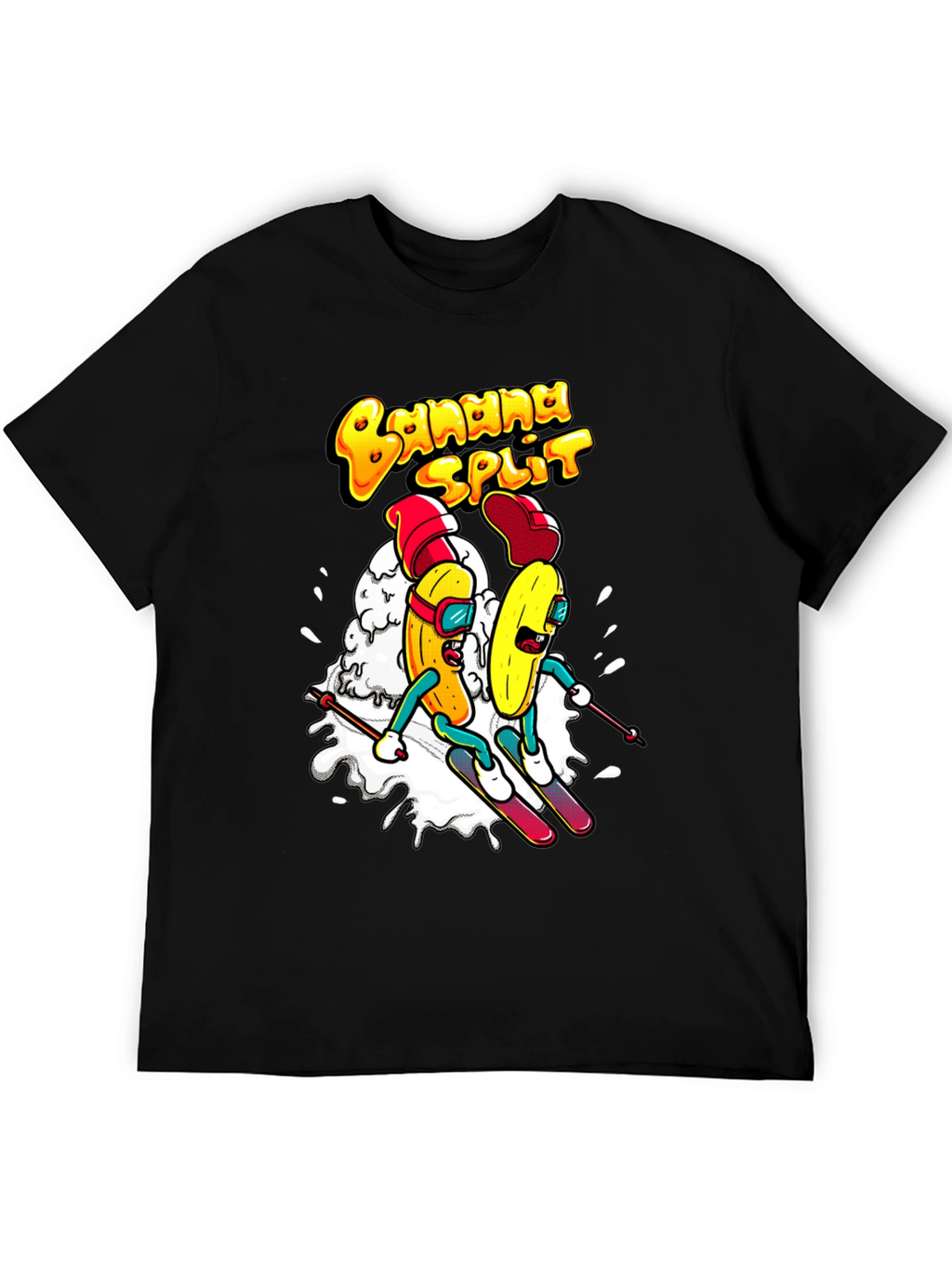 Banana Split Ski T-Shirt