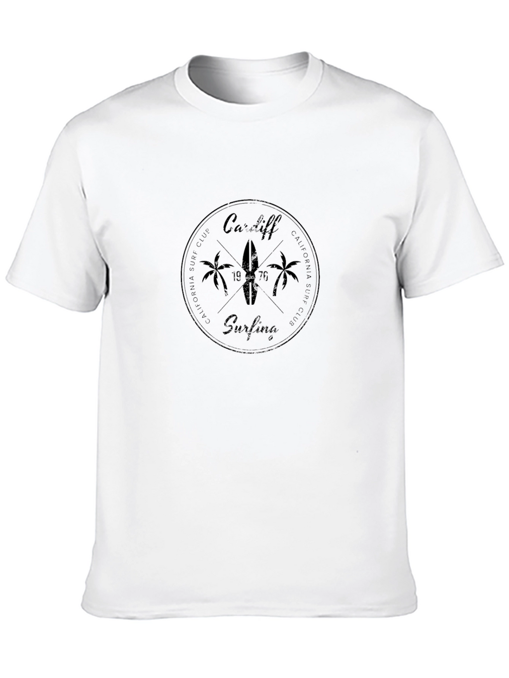 Cardiff Surfing Club T-Shirt - Black