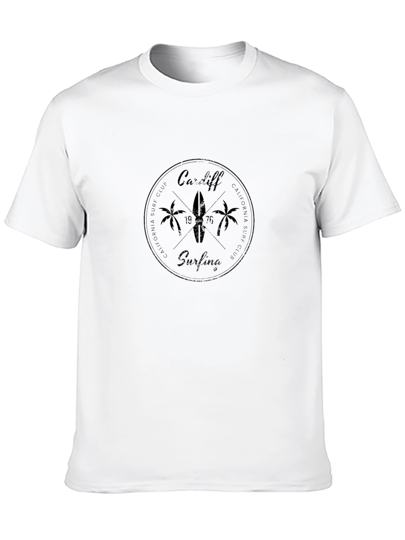 Cardiff Surfing Club T-Shirt - Black