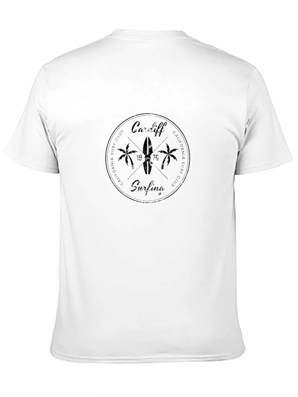 Cardiff Surfing Club T-Shirt - Black