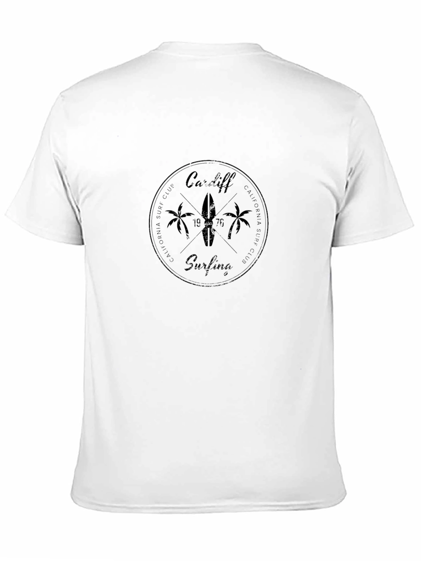 Cardiff Surfing Club T-Shirt - Black