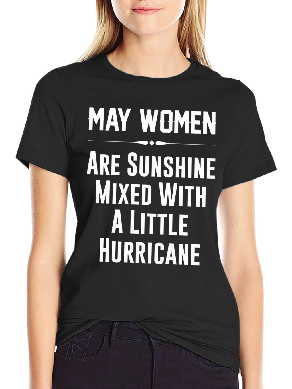 May Women Sunshine Hurricane Graphic Tee