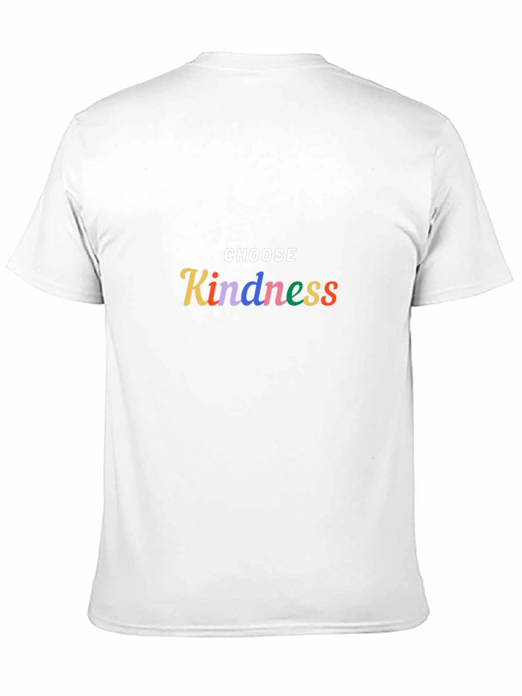 Choose Kindness Graphic Tee - Soft Black Cotton T-Shirt