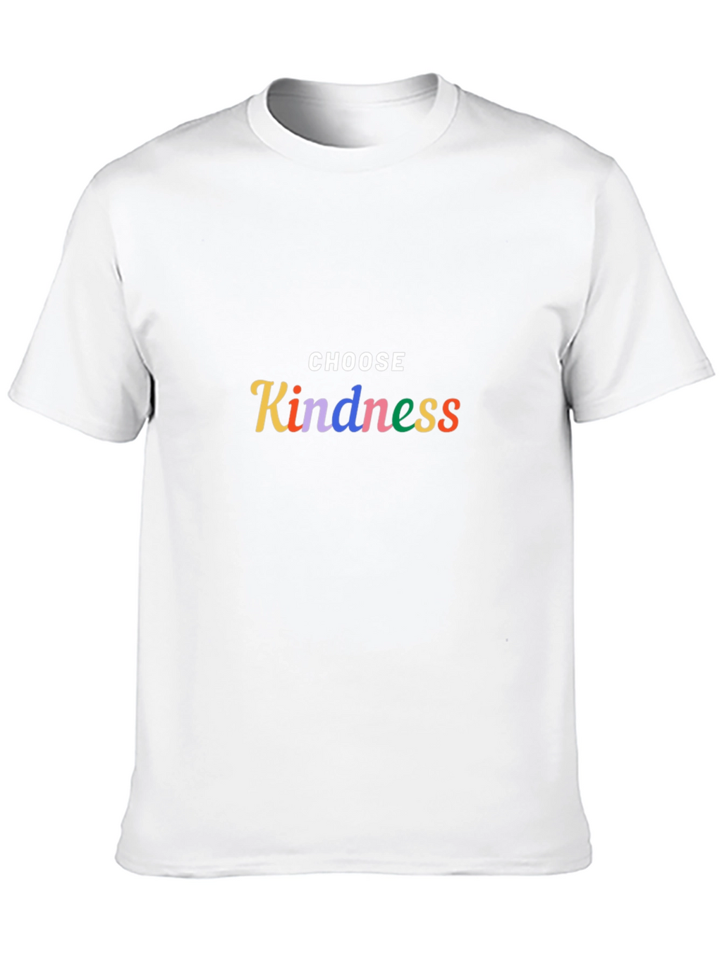 Choose Kindness Graphic Tee - Soft Black Cotton T-Shirt