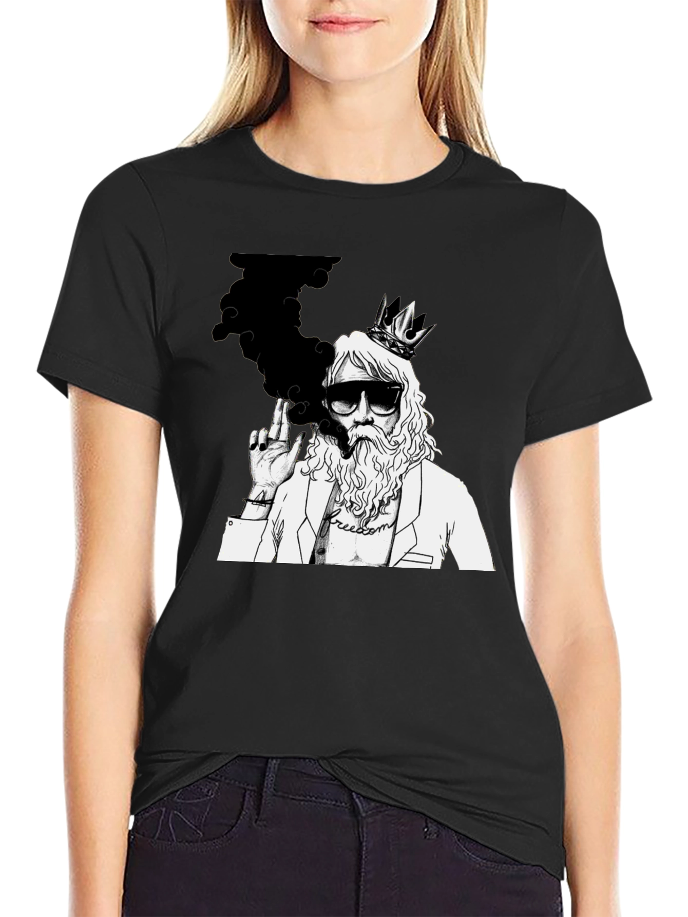 King Smoker Graphic T-Shirt - Cool Streetwear Tee