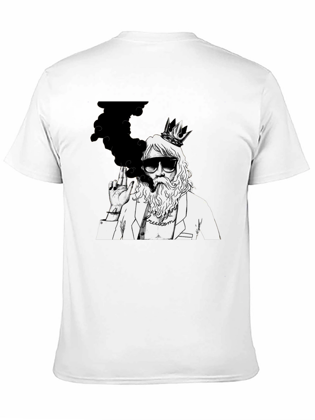 King Smoker Graphic T-Shirt - Cool Streetwear Tee