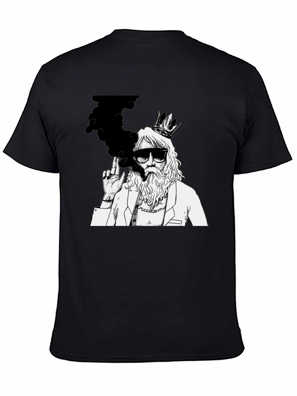 King Smoker Graphic T-Shirt - Cool Streetwear Tee