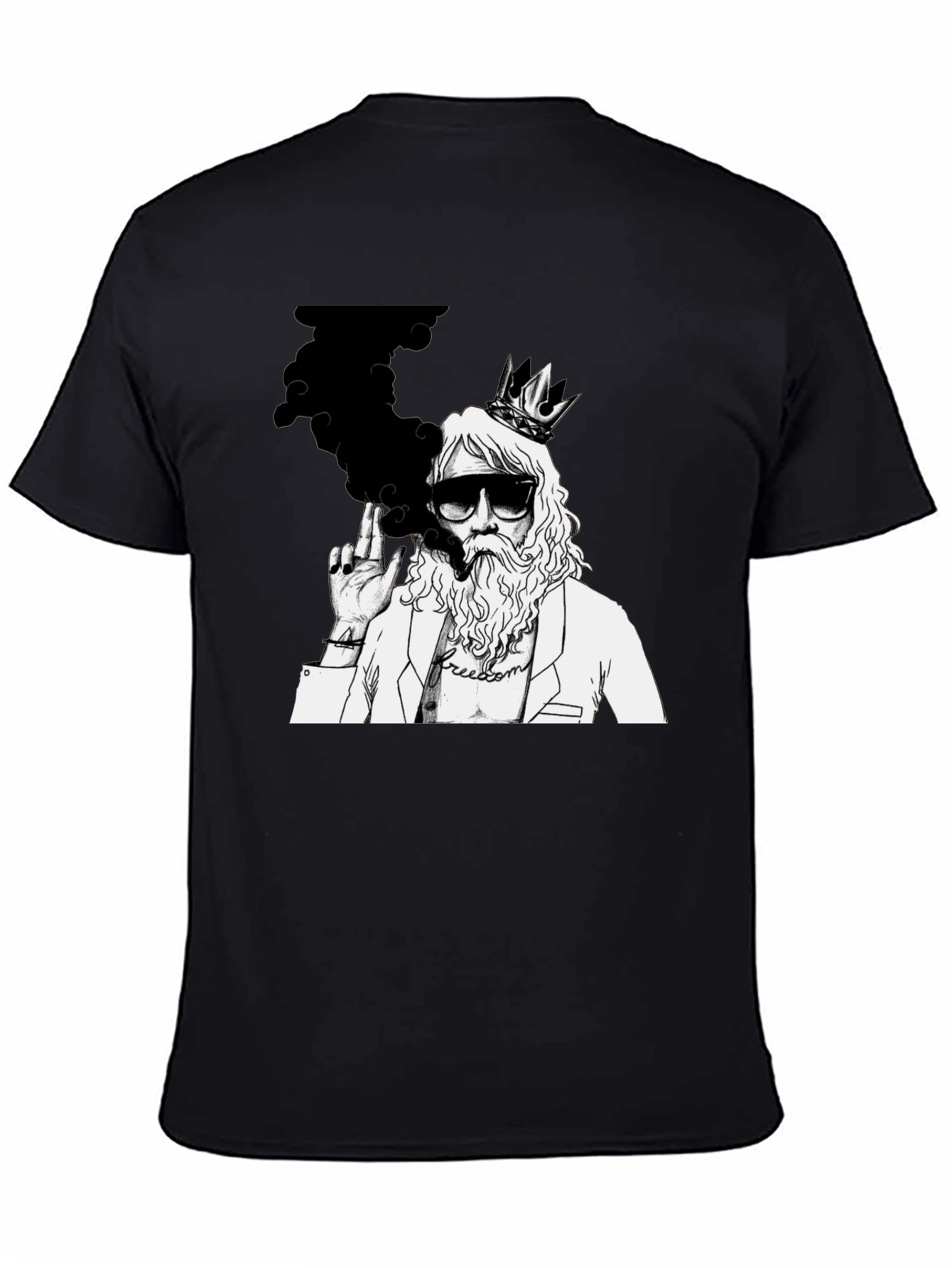 King Smoker Graphic T-Shirt - Cool Streetwear Tee