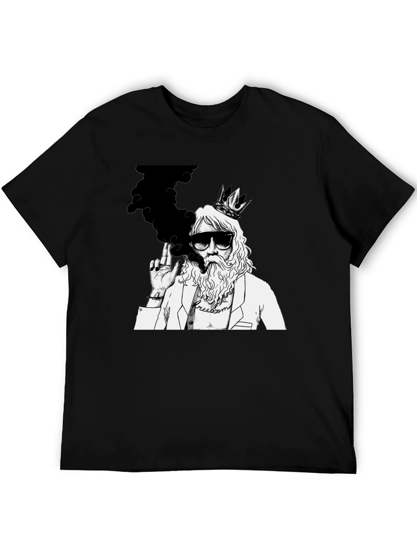 King Smoker Graphic T-Shirt - Cool Streetwear Tee