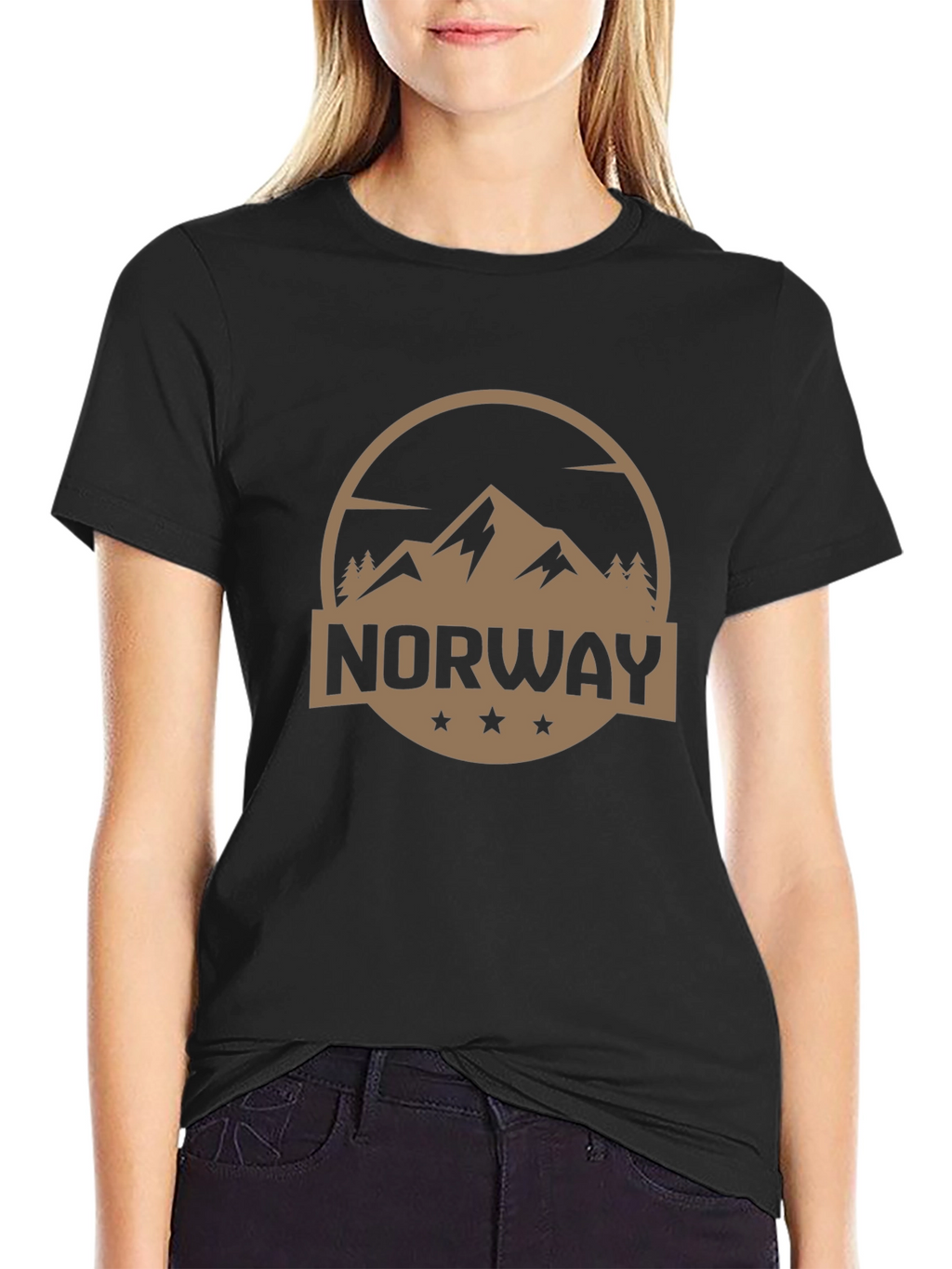 Norway Mountain Graphic Tee - Adventure Awaits!