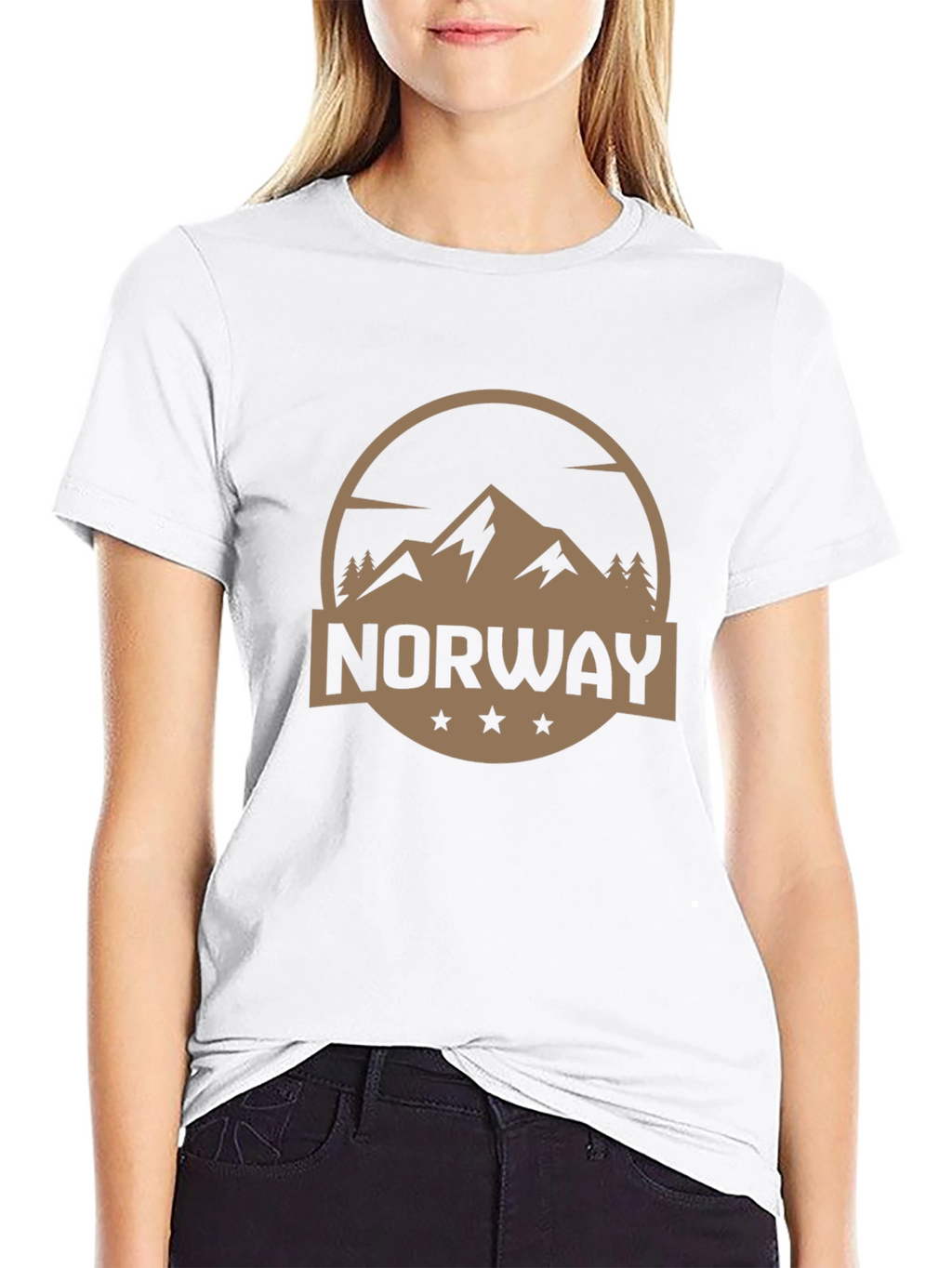 Norway Mountain Graphic Tee - Adventure Awaits!