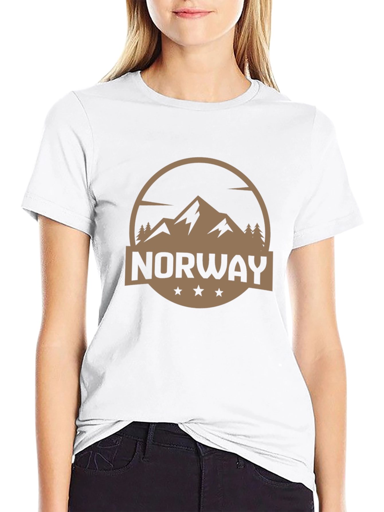 Norway Mountain Graphic Tee - Adventure Awaits!