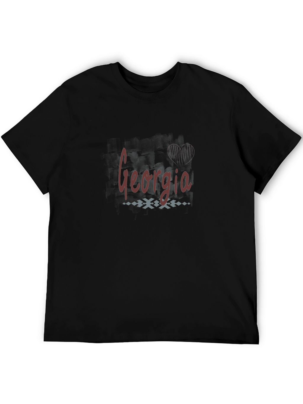 Georgia State Pride T-Shirt - Stylish Black Tee