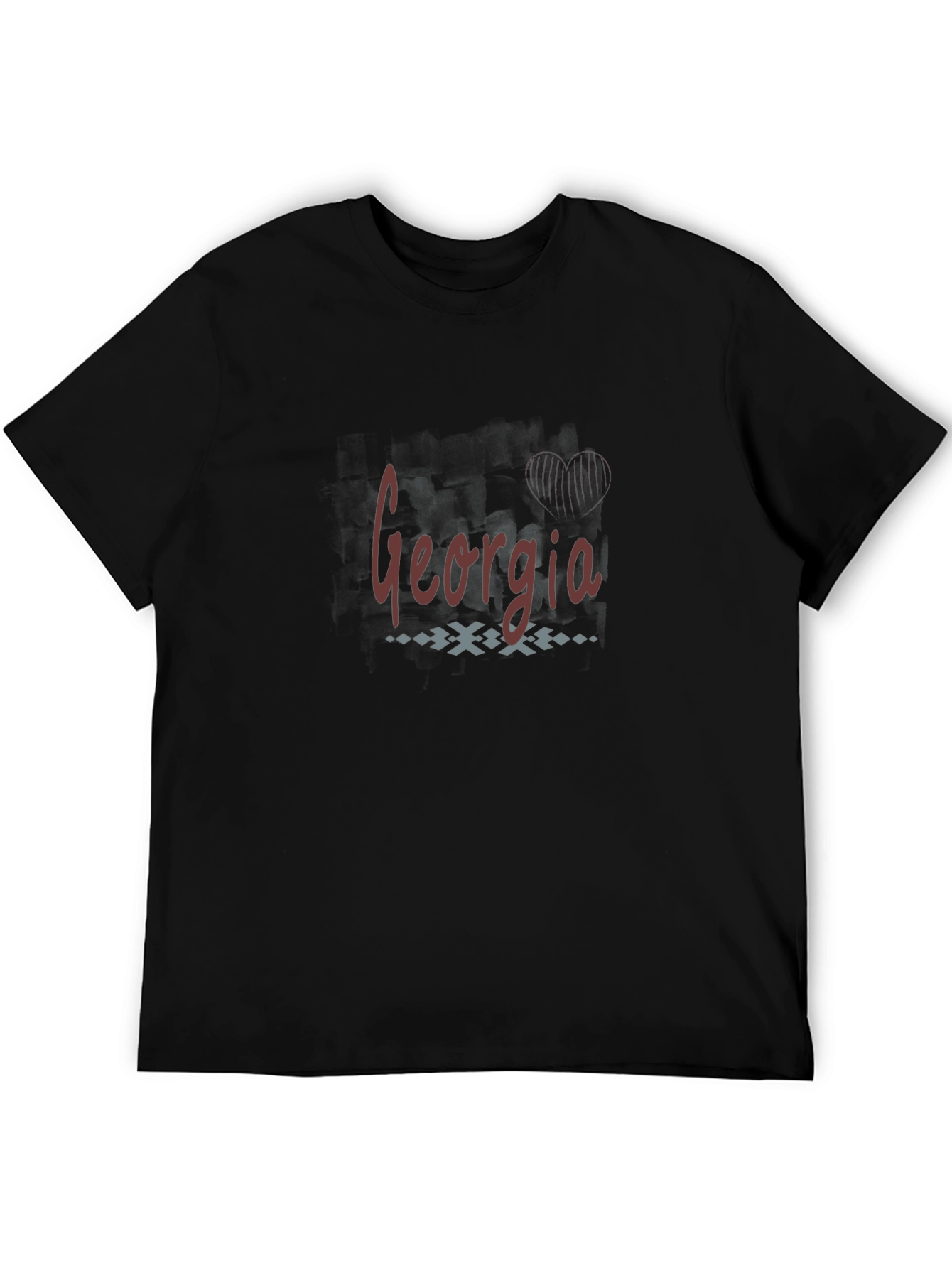 Georgia State Pride T-Shirt - Stylish Black Tee