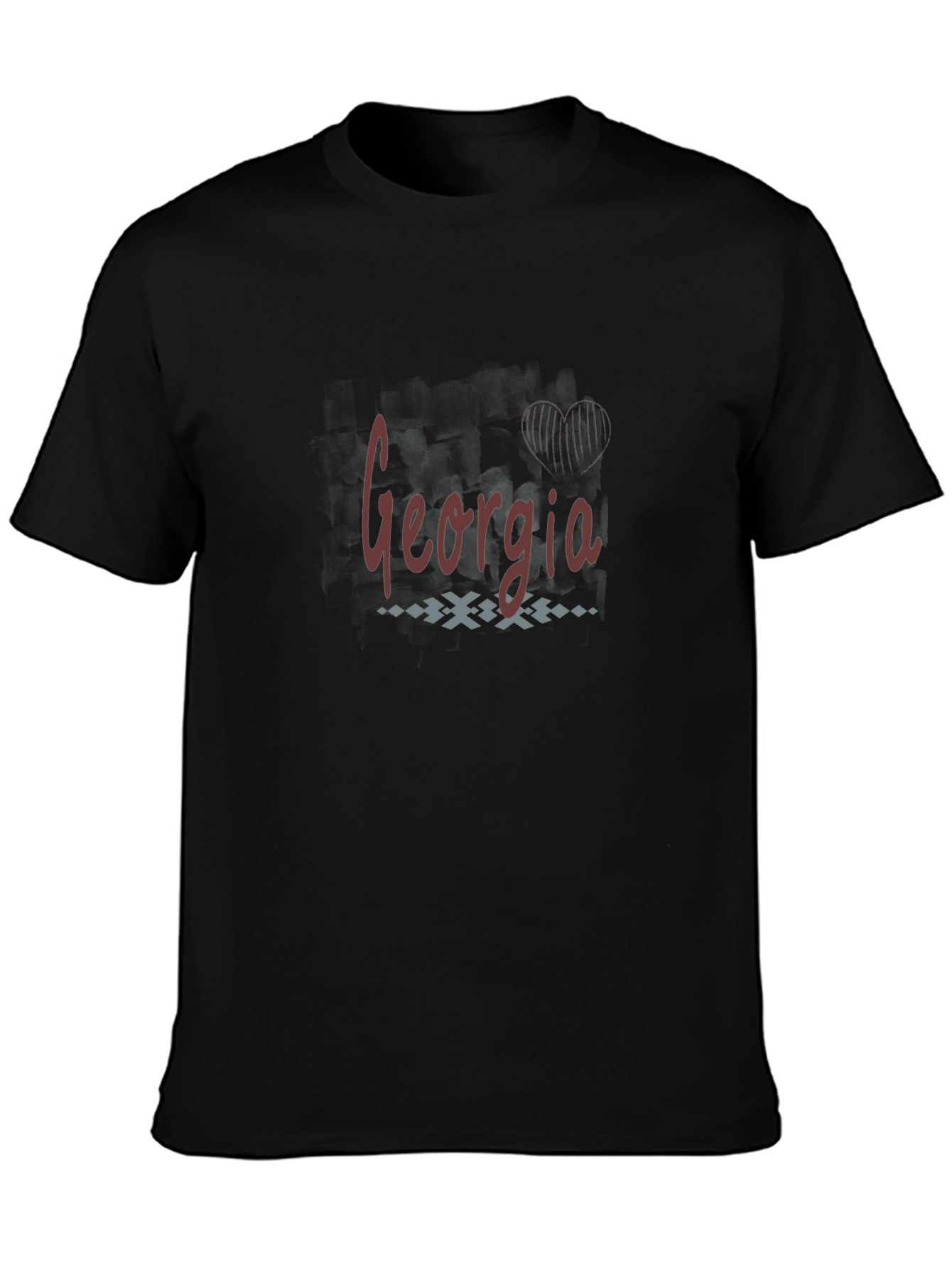 Georgia State Pride T-Shirt - Stylish Black Tee