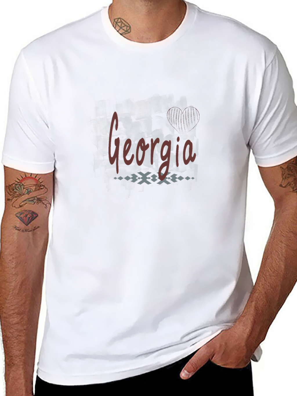 Georgia State Pride T-Shirt - Stylish Black Tee