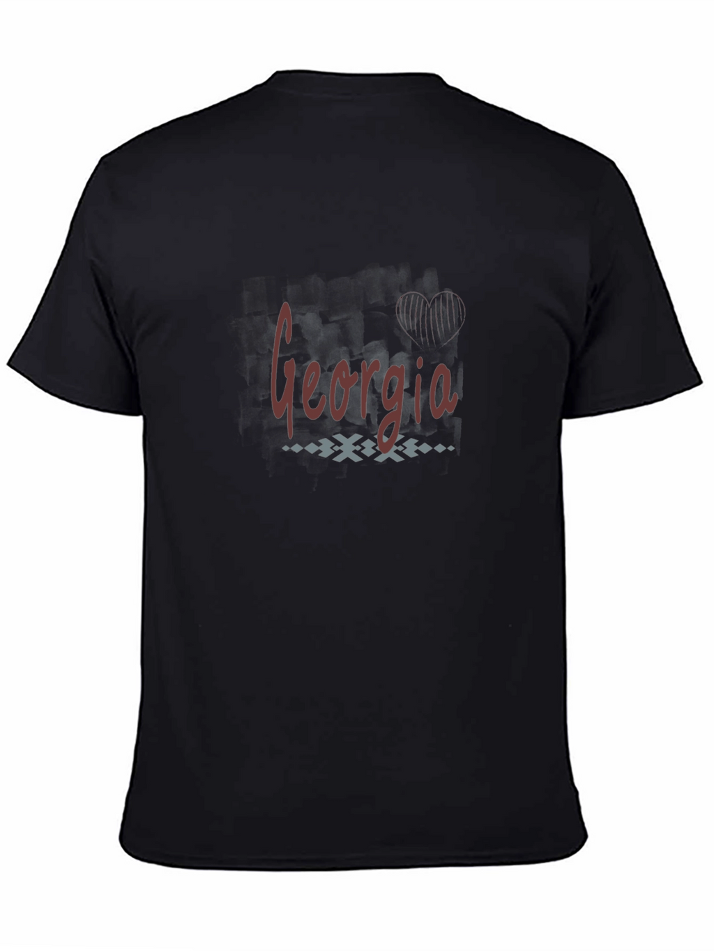 Georgia State Pride T-Shirt - Stylish Black Tee