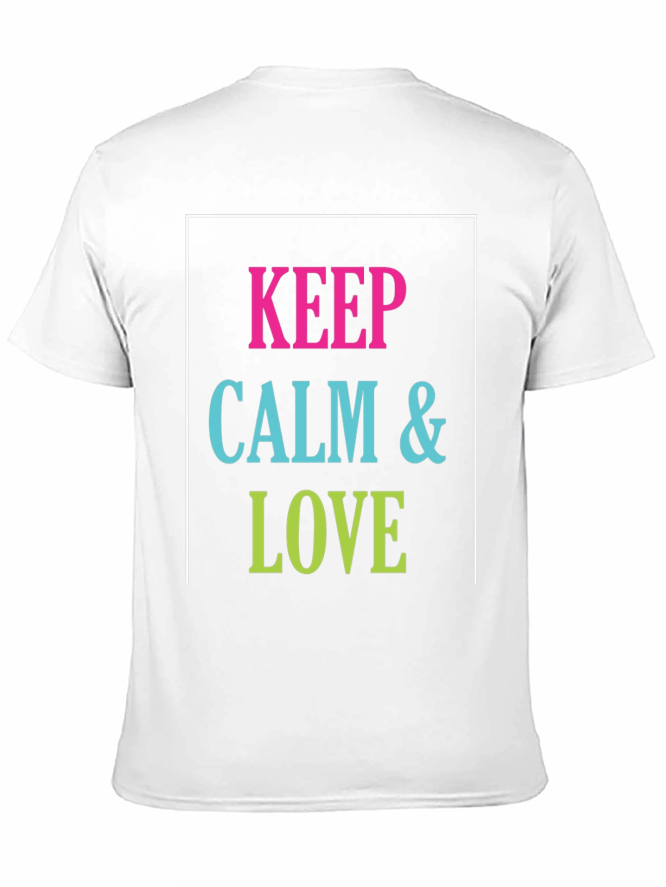 Keep Calm & Love Graphic T-Shirt