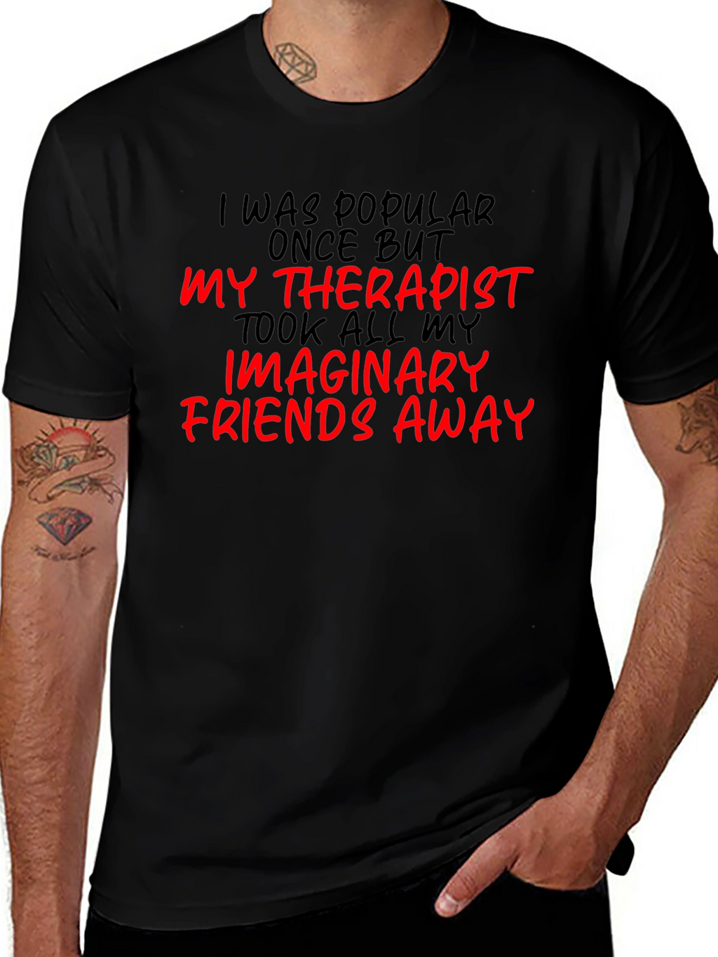 Funny Therapist Imaginary Friends T-Shirt