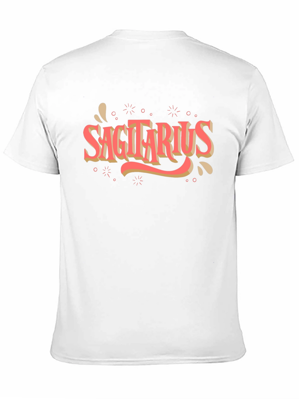Sagittarius Zodiac Black T-Shirt