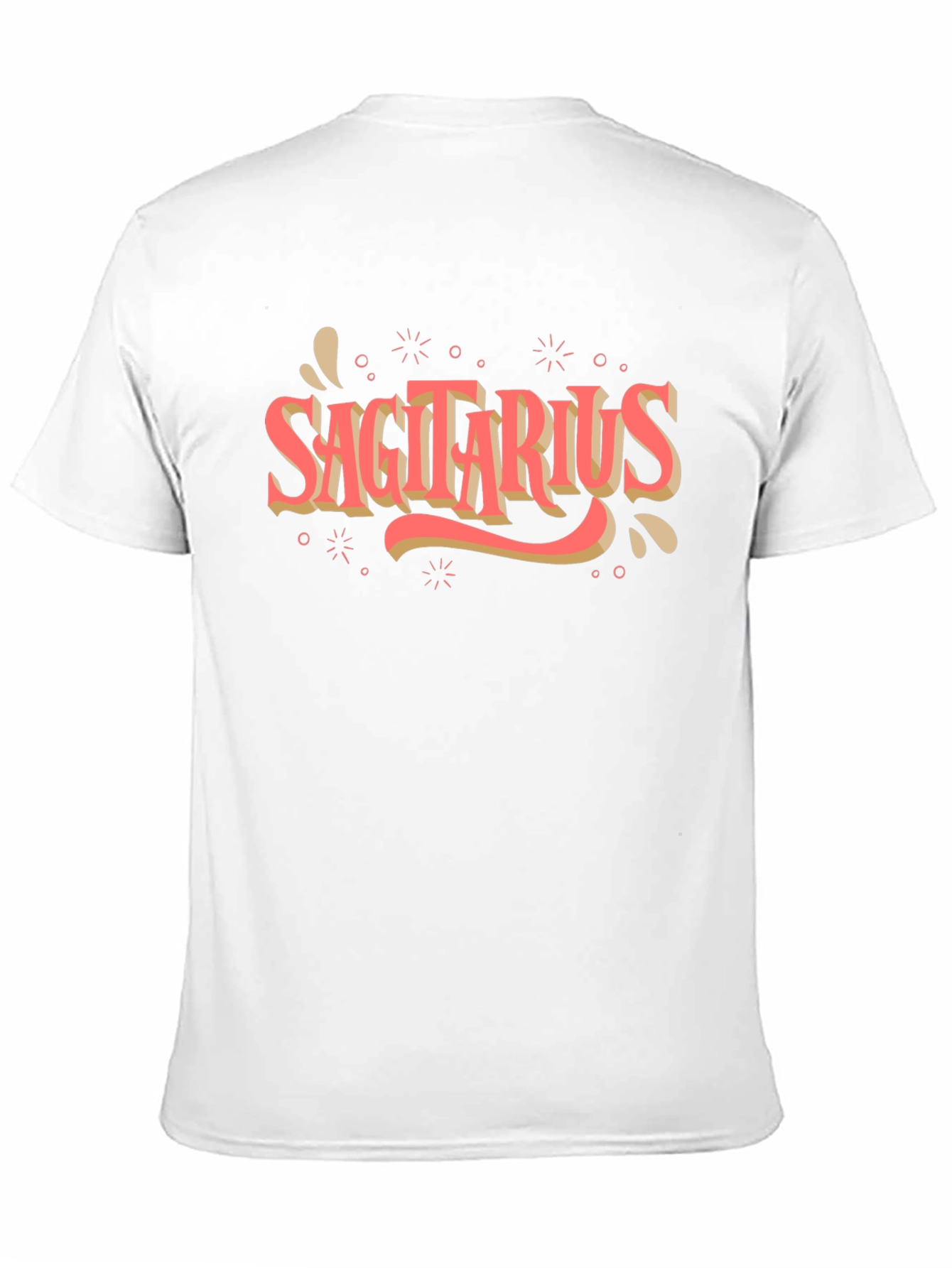 Sagittarius Zodiac Black T-Shirt
