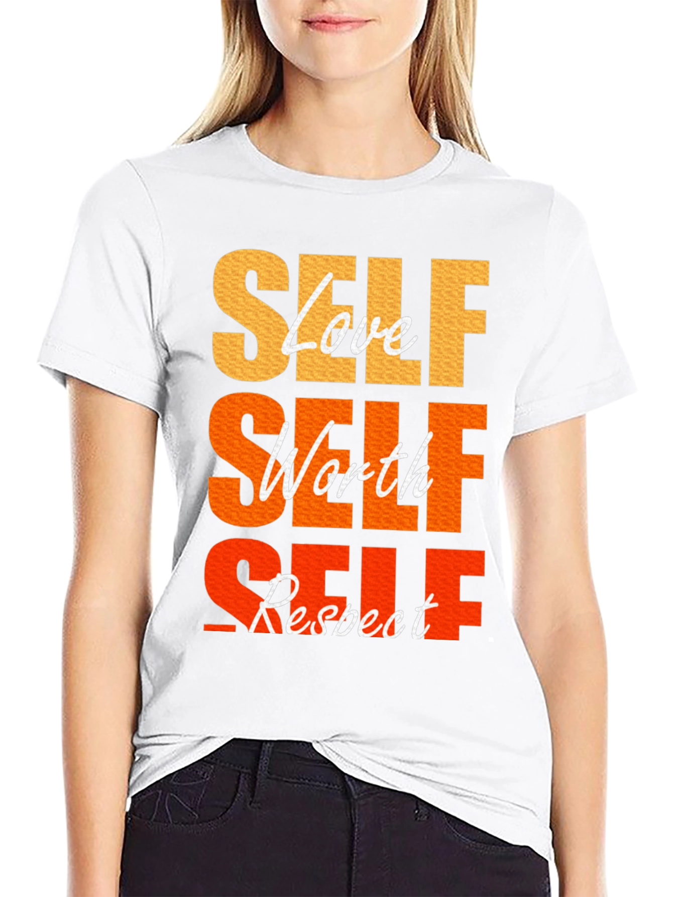 Self Love Worth Respect Graphic T-Shirt