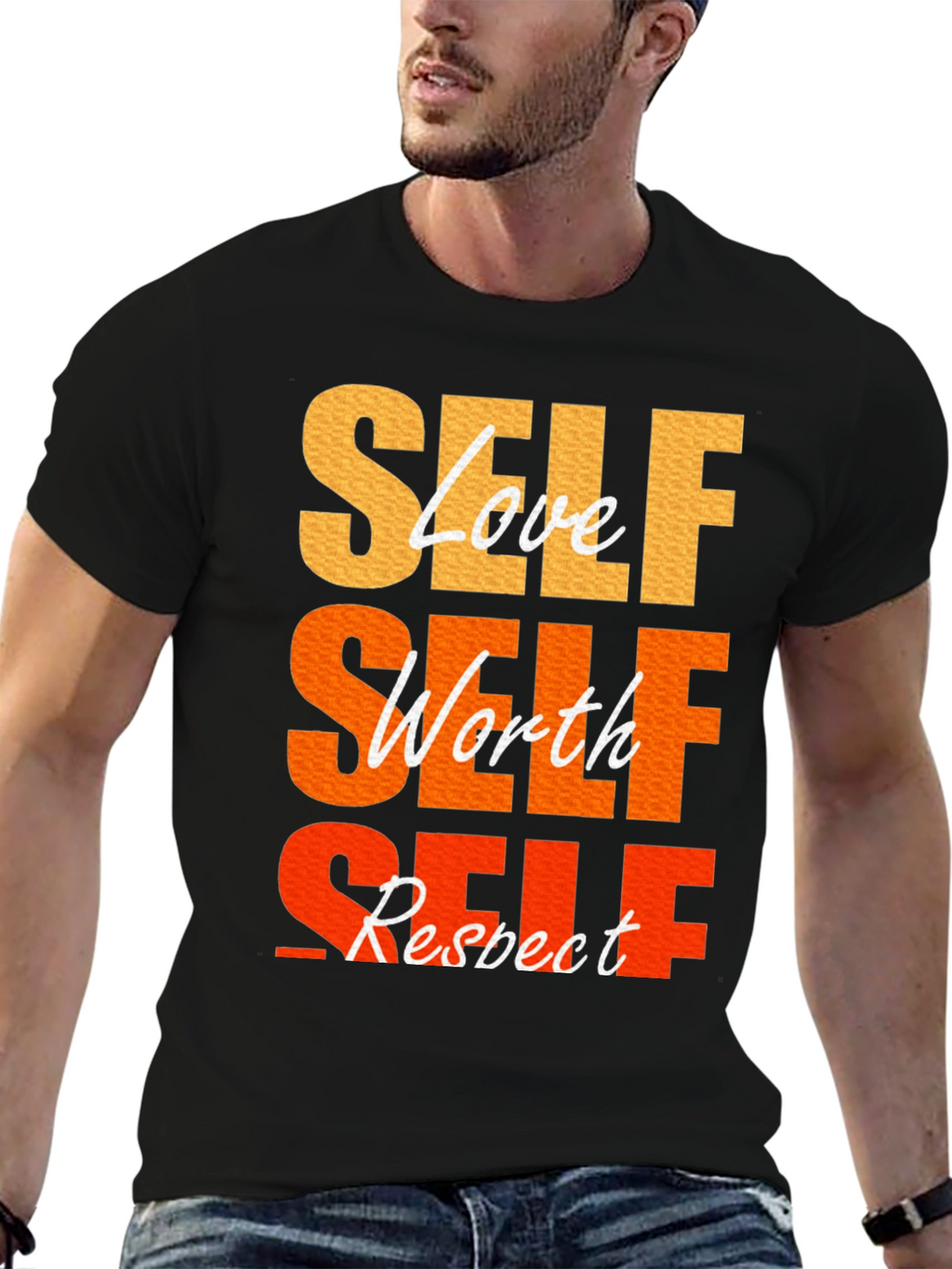 Self Love Worth Respect Graphic T-Shirt