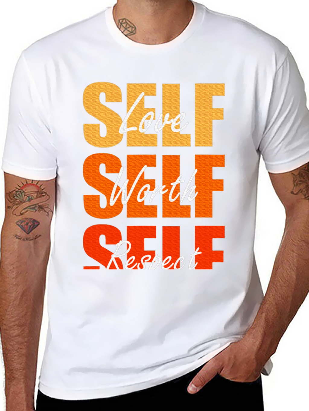 Self Love Worth Respect Graphic T-Shirt