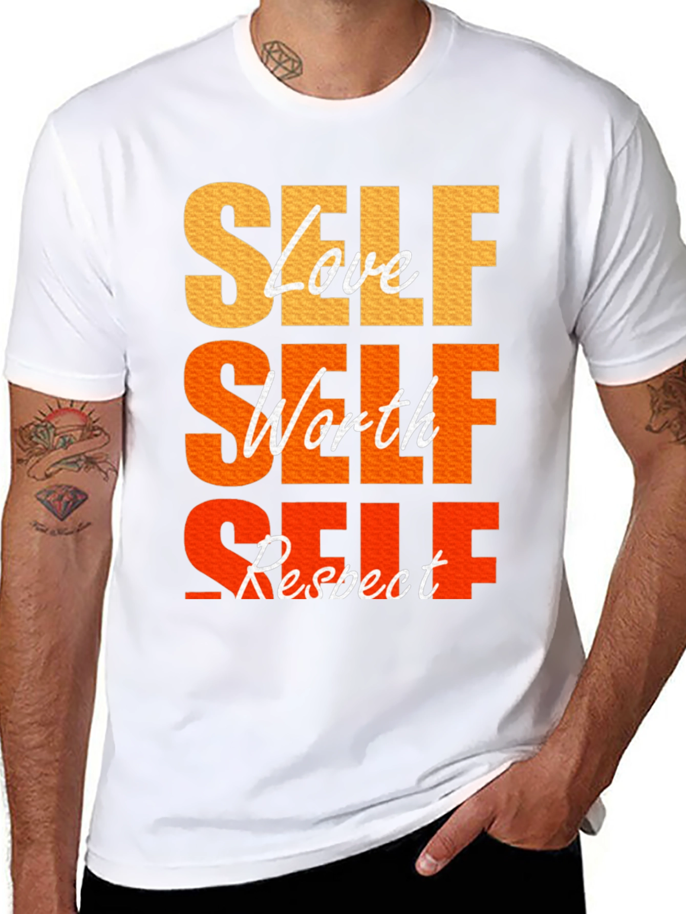 Self Love Worth Respect Graphic T-Shirt