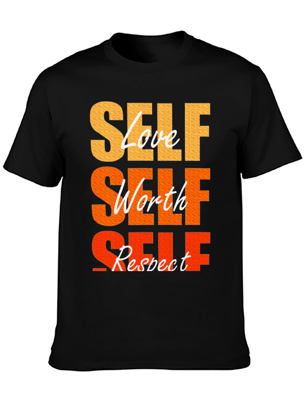 Self Love Worth Respect Graphic T-Shirt