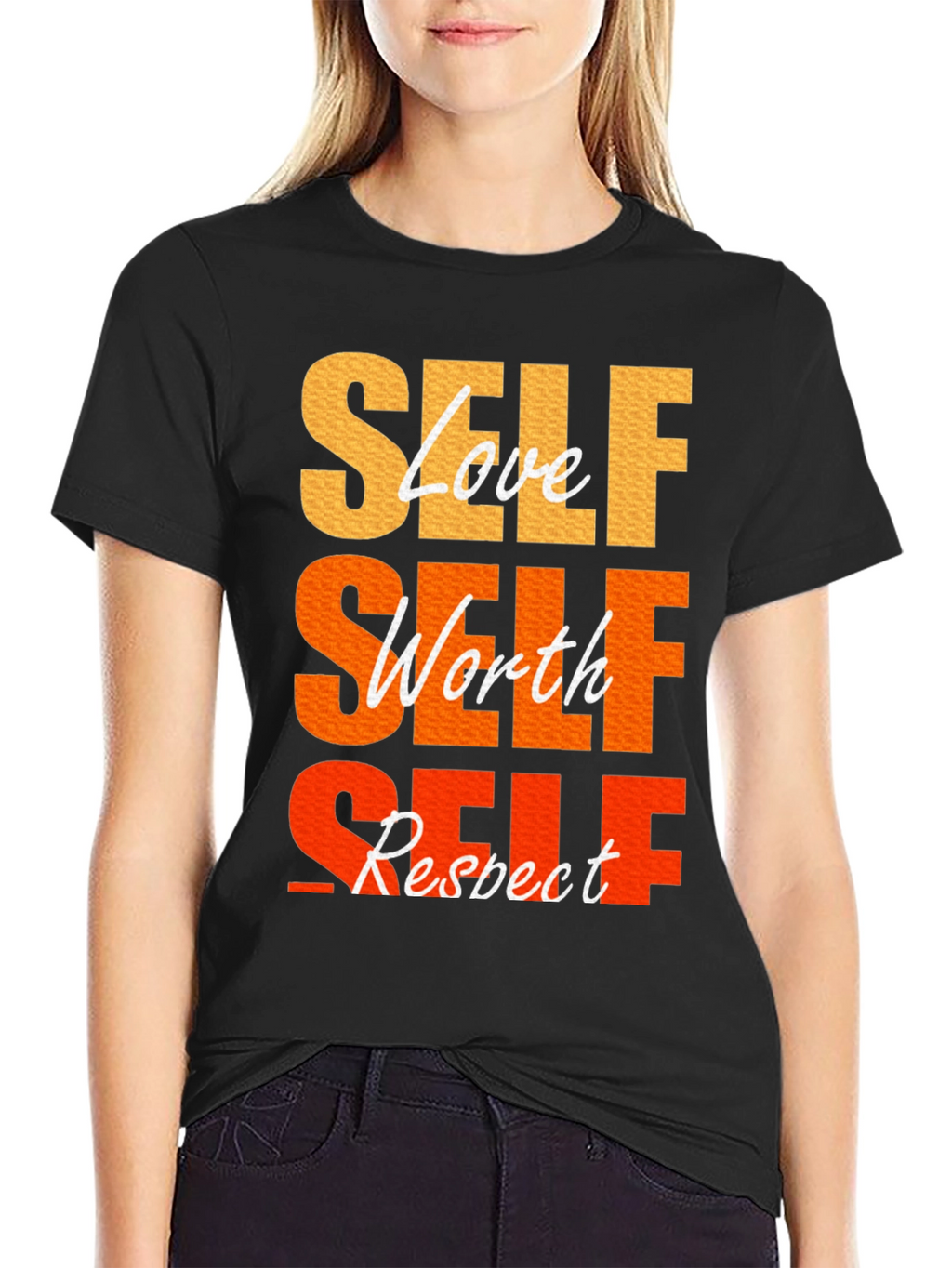 Self Love Worth Respect Graphic T-Shirt