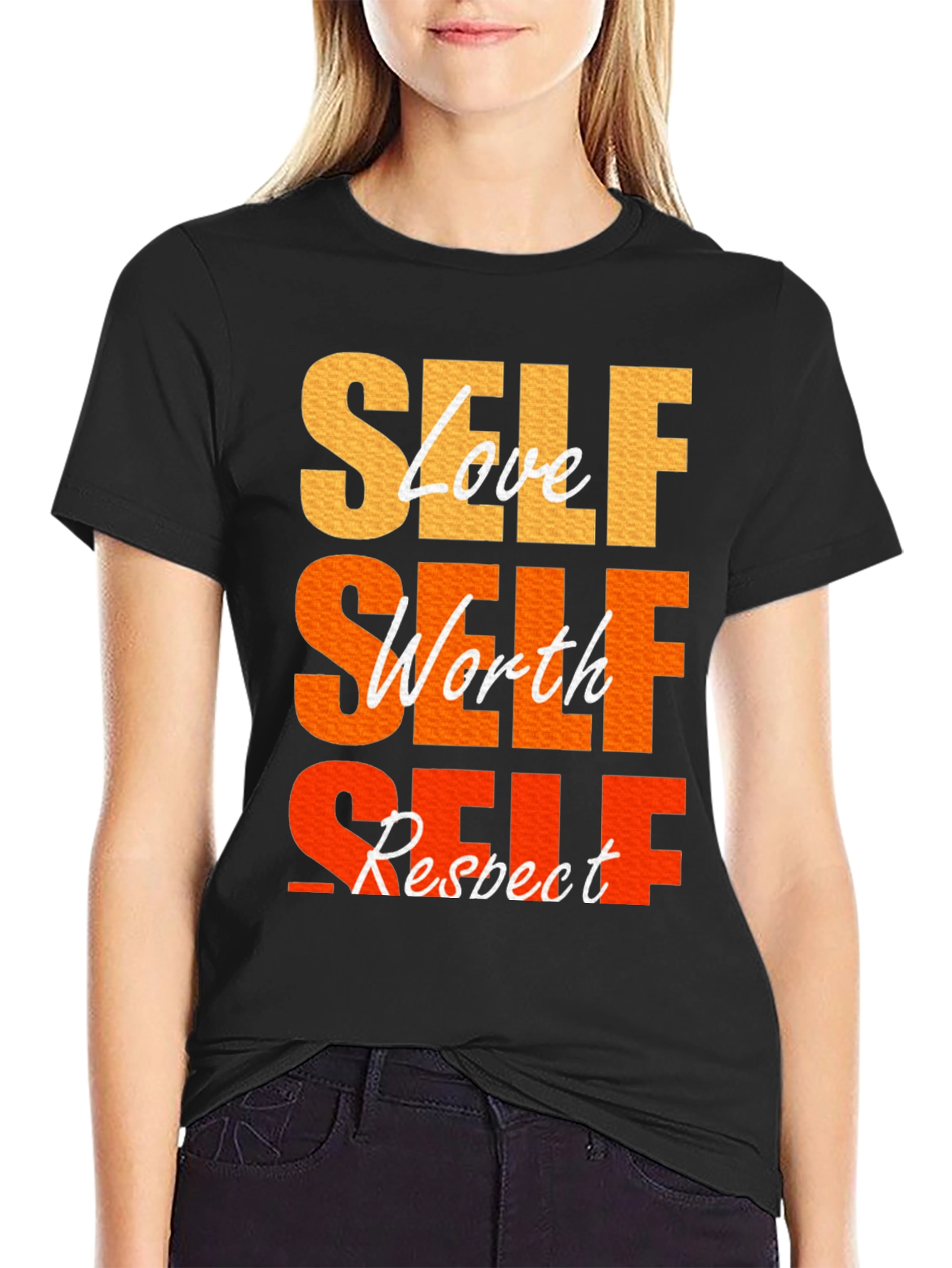 Self Love Worth Respect Graphic T-Shirt