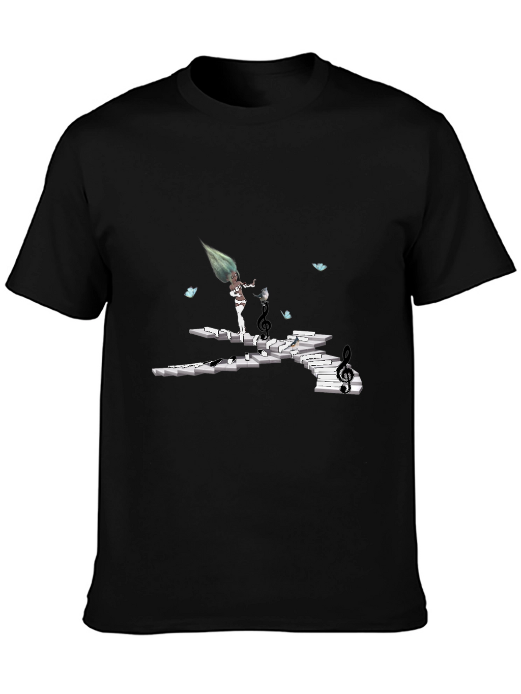 Musical Stairs T-Shirt - Unique Graphic Tee