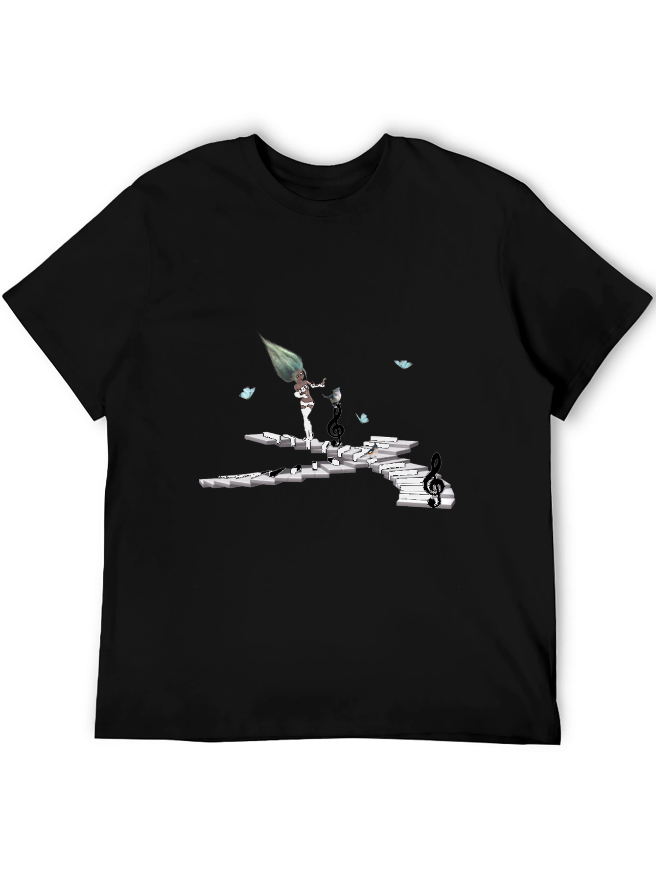 Musical Stairs T-Shirt - Unique Graphic Tee