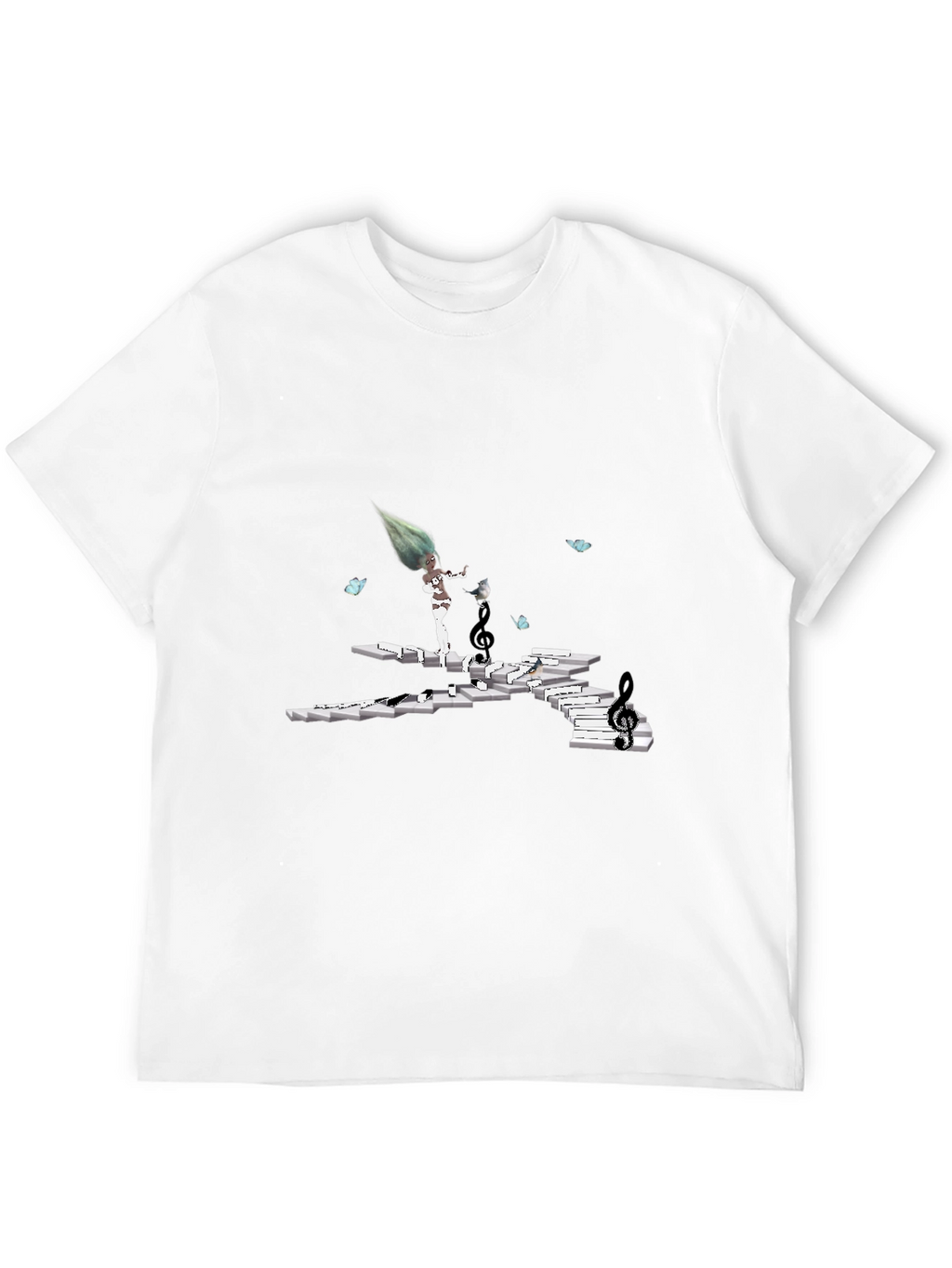 Musical Stairs T-Shirt - Unique Graphic Tee